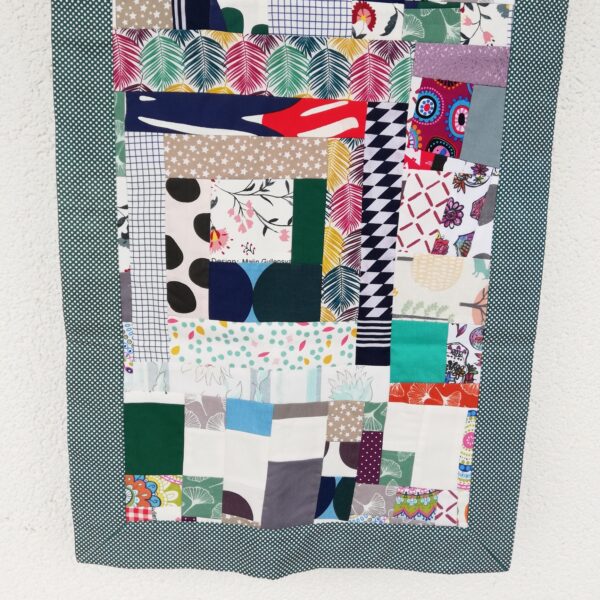 Tischdecke,Tischläufer, Patchworkdecke, Baumwolle, Patchwork, crazy Patchwork – Bild 10