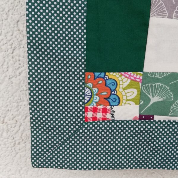 Tischdecke,Tischläufer, Patchworkdecke, Baumwolle, Patchwork, crazy Patchwork – Bild 11