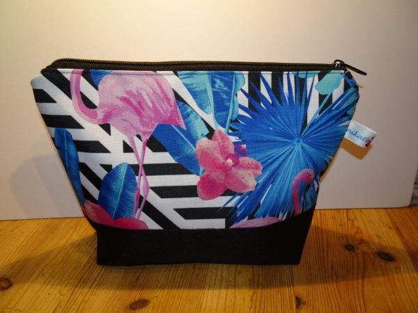 Kulturbeutel Flamingo – Bild 2