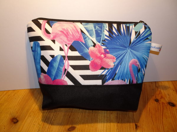 Kulturbeutel Flamingo