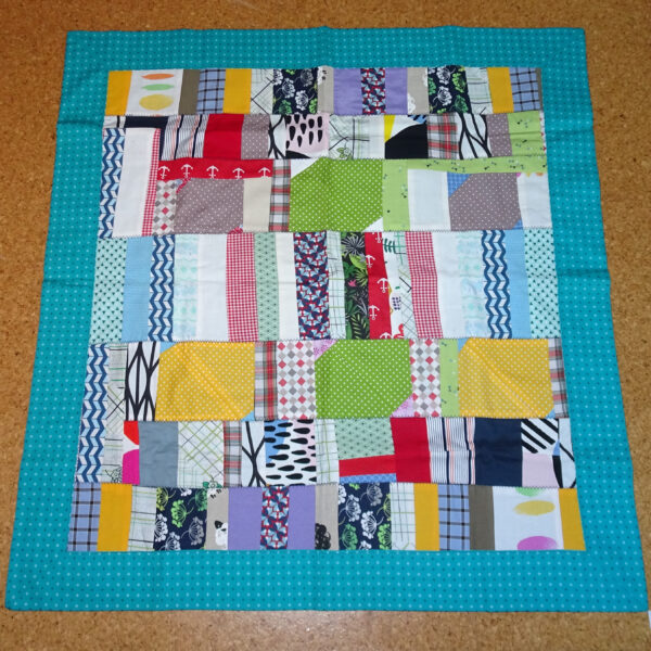 Tischdecke,Tischläufer, Patchworkdecke, Baumwolle, Patchwork, crazy Patchwork – Bild 4