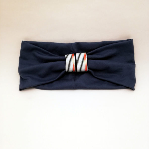 Stirnband grau