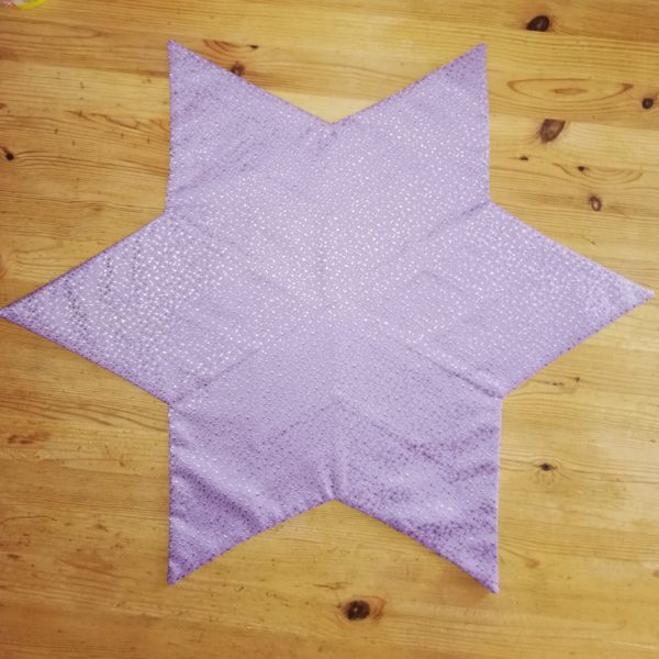 Tischdecke Stern, Patchwork – Bild 7