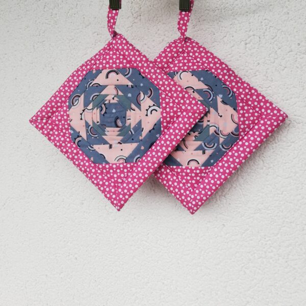 Topflappen, Untersetzer, Set – Bild 4