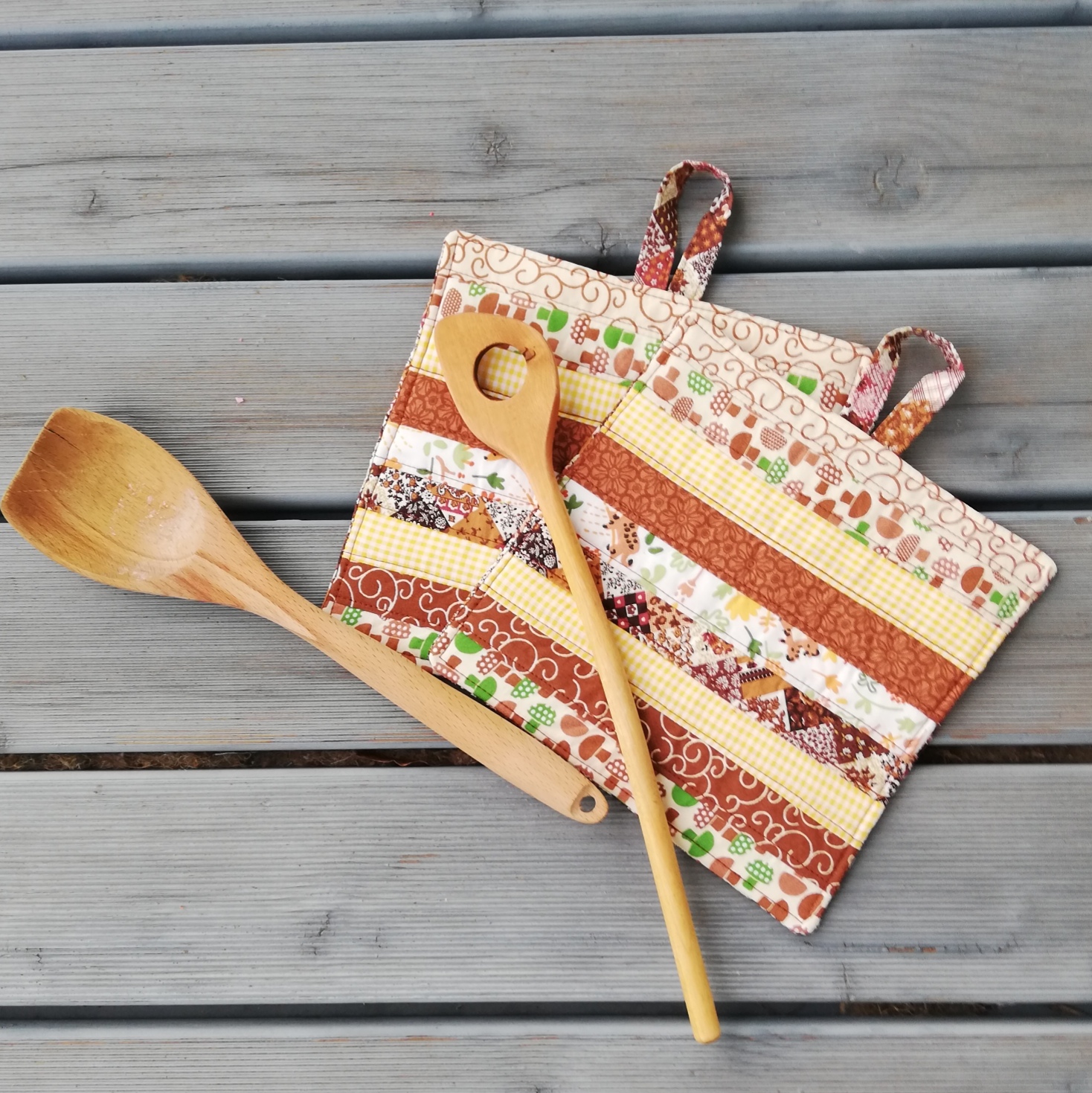 Topflappen, Untersetzer, Set – Bild 10