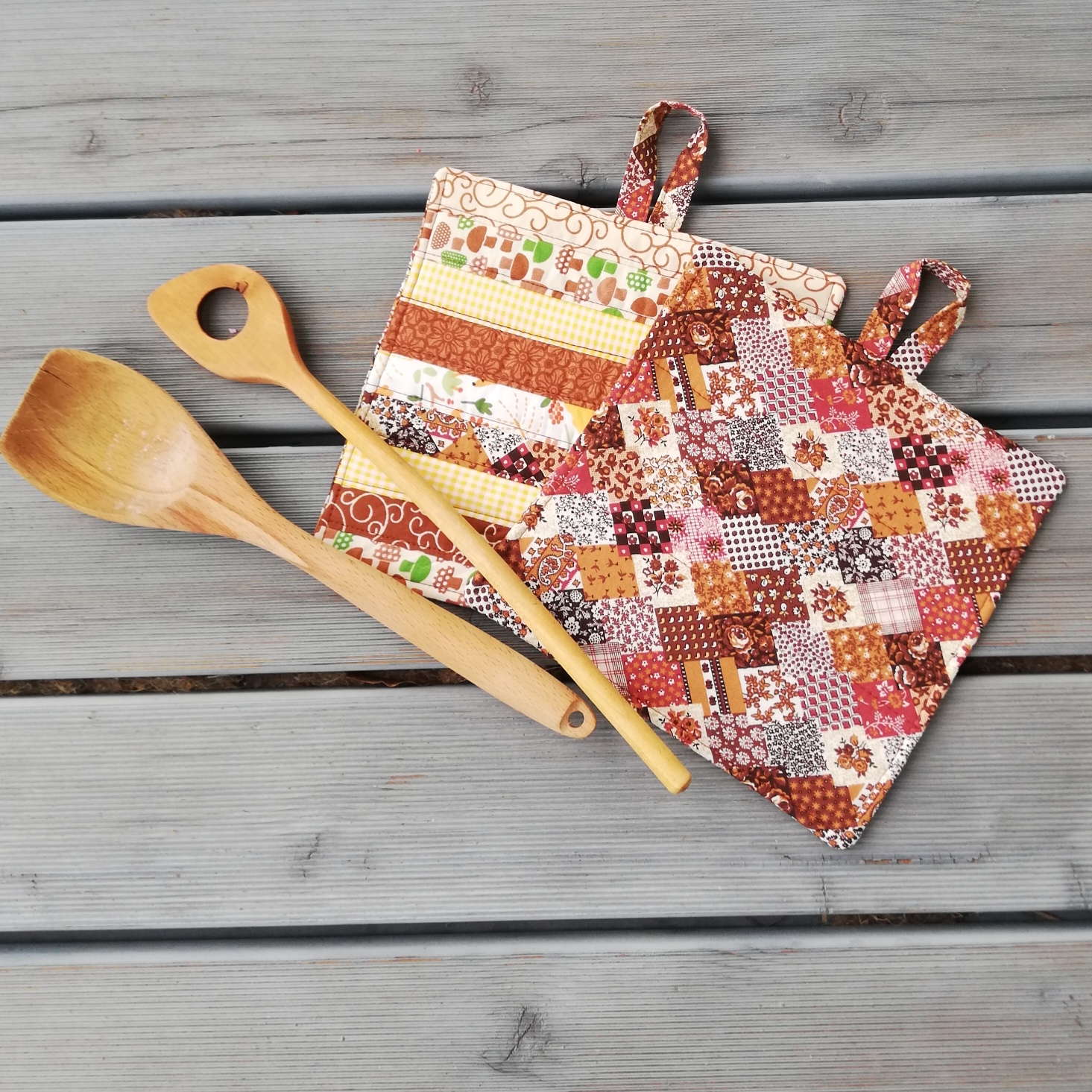 Topflappen, Untersetzer, Set – Bild 11