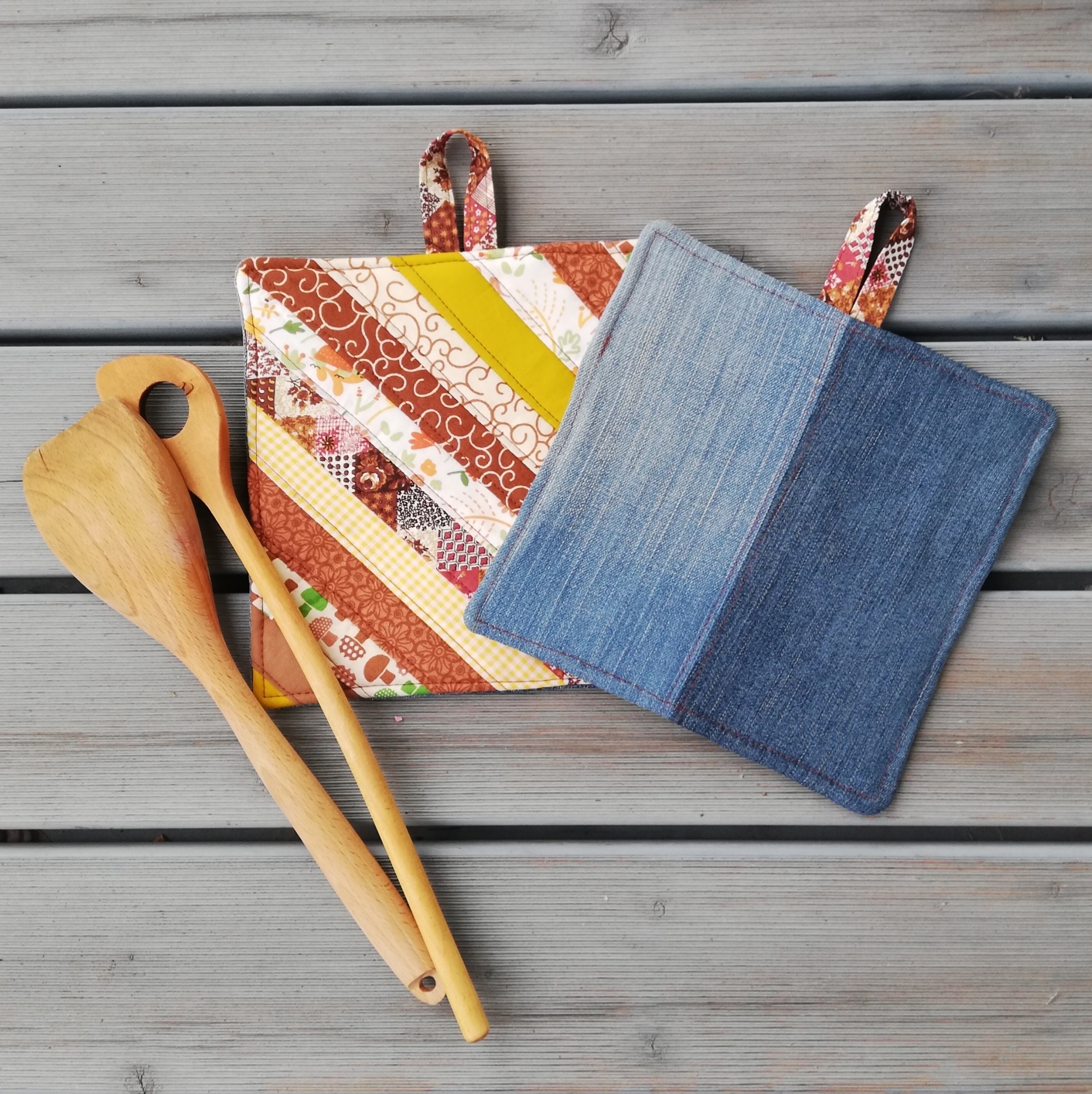 Topflappen, Untersetzer, Set – Bild 13