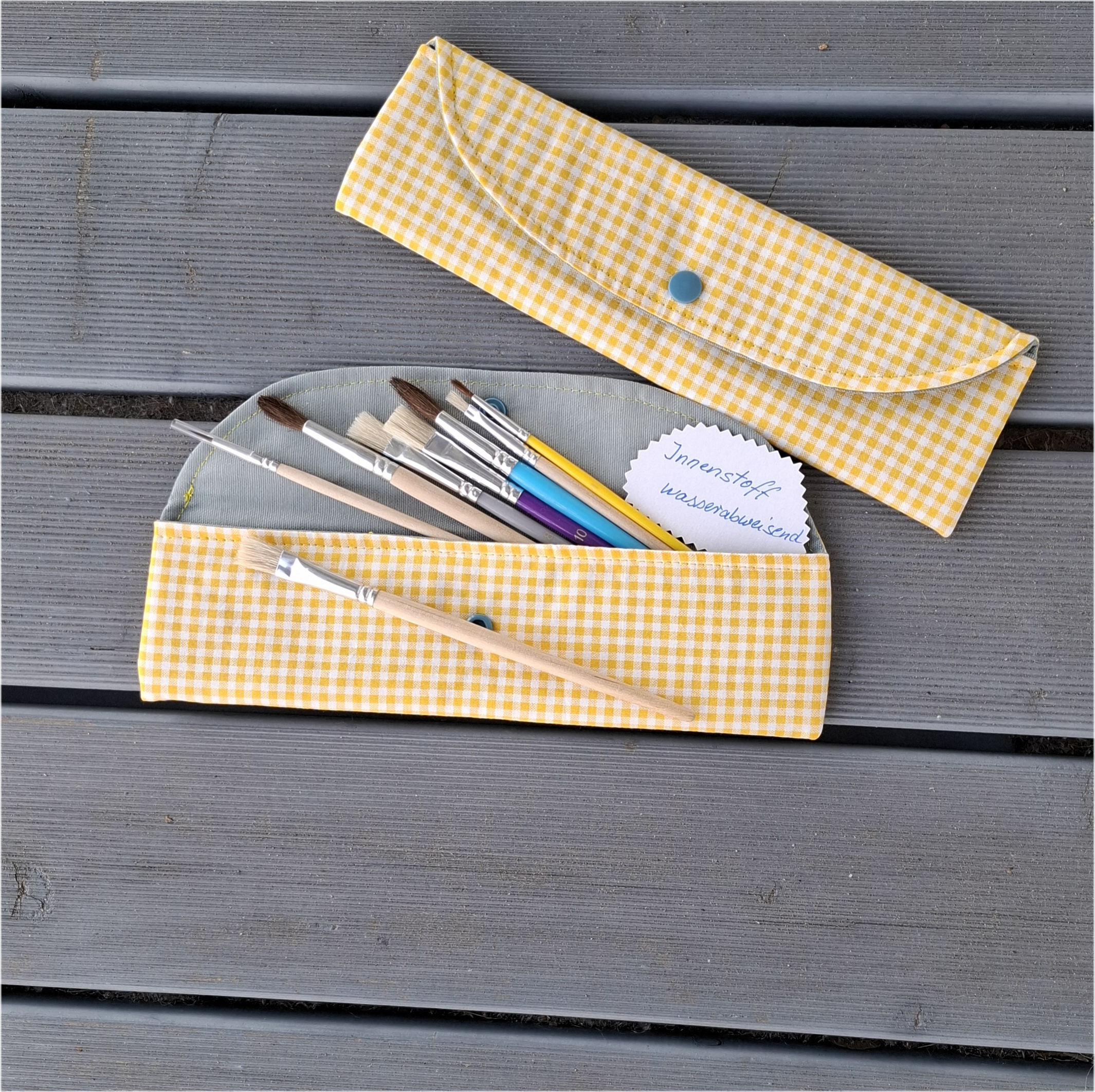Nachhaltige Bestecktasche "Die Kleine"/ Bestecketui / Besteckmappe - für unterwegs , Arbeit, Schule – Bild 21