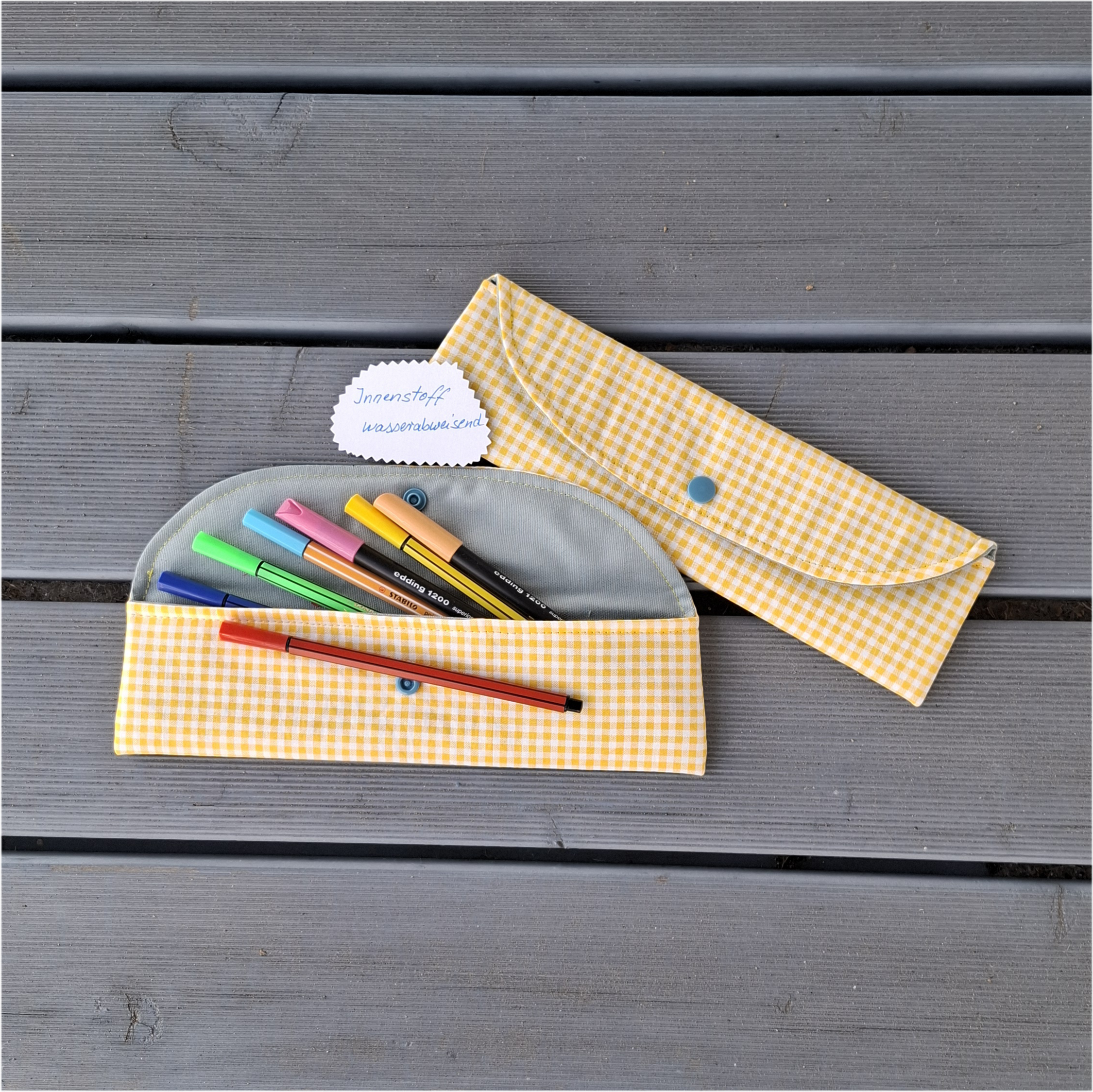 Nachhaltige Bestecktasche "Die Kleine"/ Bestecketui / Besteckmappe - für unterwegs , Arbeit, Schule – Bild 20