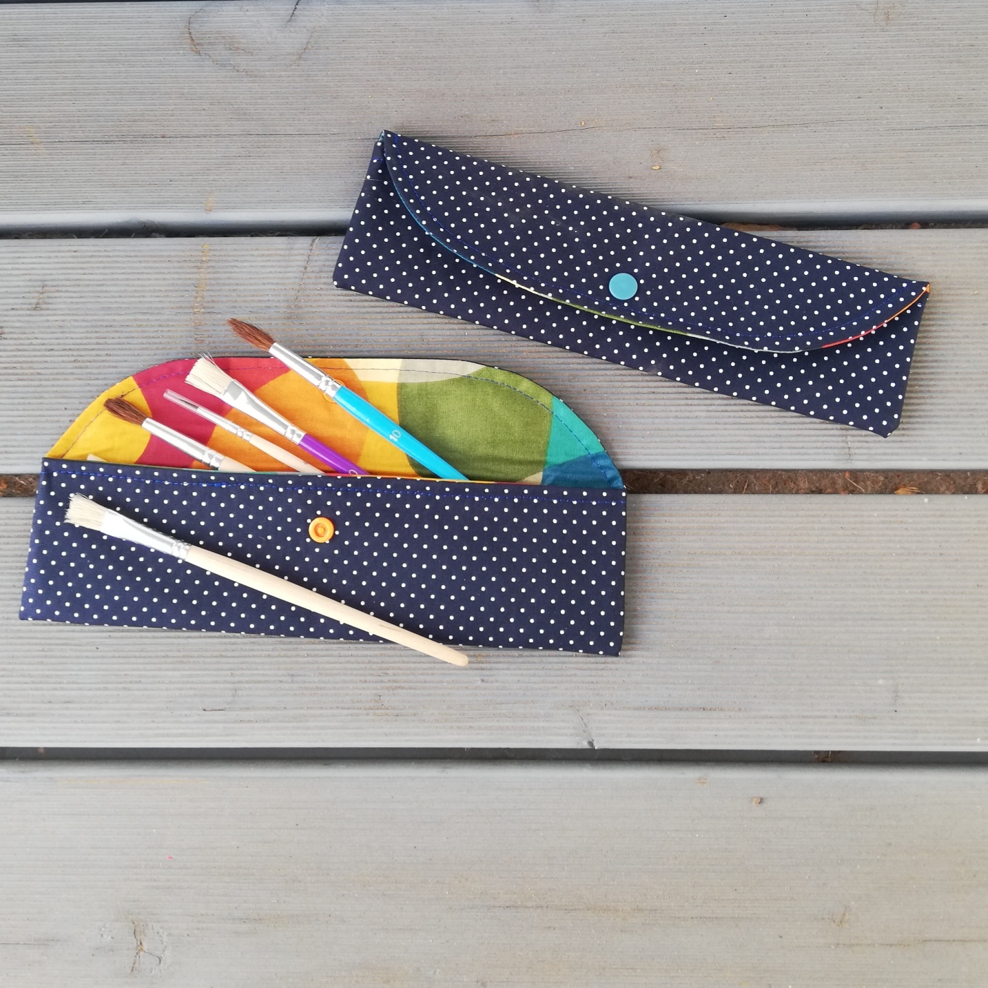 Nachhaltige Bestecktasche "Die Kleine"/ Bestecketui / Besteckmappe - für unterwegs , Arbeit, Schule – Bild 23