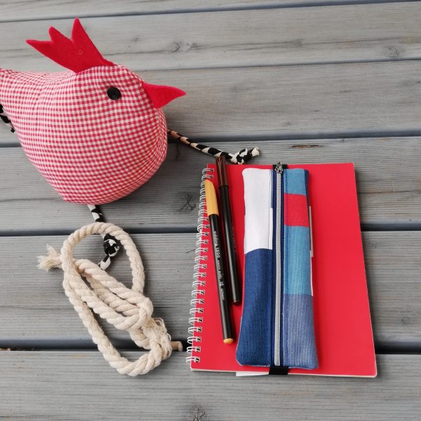 Stiftemäppchen mit Gummiband, Federmäppchen, Federtasche, Stiftetasche, Schulmäppchen, Schlampermäppchen, Geschenk, – Bild 10