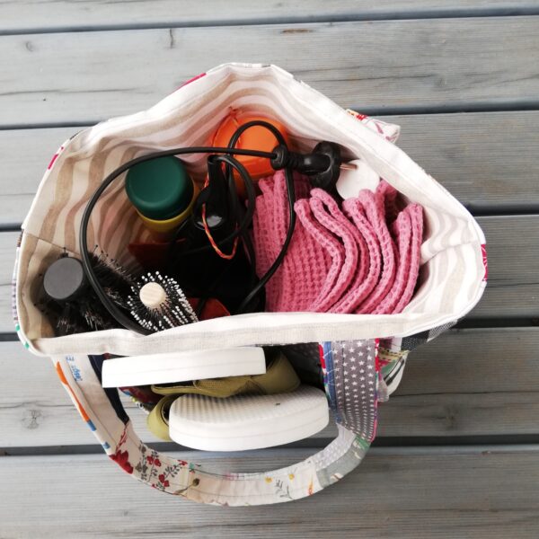 Camper, Waschhaustasche, Kulturbeutel mit Henkel, KulturBag,  Kosmetiktasche, Picknicktasche, Camping, Zelten, Sport, Schwimmbad, Shopper – Bild 8