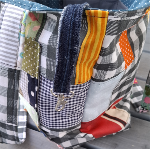Camper, Waschhaustasche, Kulturbeutel mit Henkel, KulturBag,  Kosmetiktasche, Picknicktasche, Camping, Zelten, Sport, Schwimmbad, Shopper – Bild 7