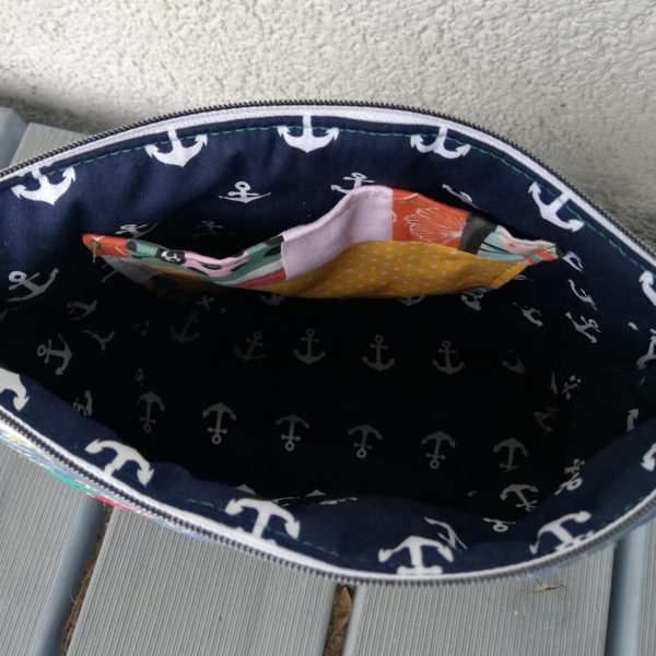 Krimskramstasche, Kulturbeutel , Kosmetiktasche, Kulturtasche, Waschtasche, Kosmetiktäschchen, – Bild 16