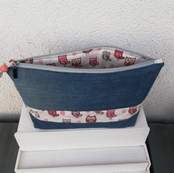 Krimskramstasche, Kulturbeutel , Kosmetiktasche, Kulturtasche, Waschtasche, Kosmetiktäschchen, – Bild 2