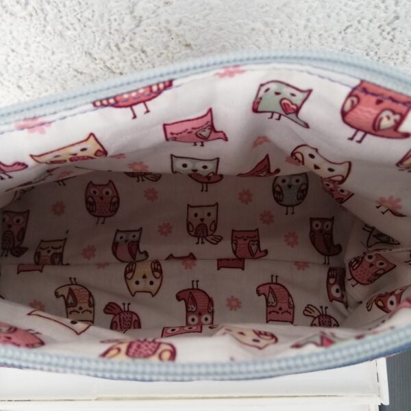 Krimskramstasche, Kulturbeutel , Kosmetiktasche, Kulturtasche, Waschtasche, Kosmetiktäschchen, – Bild 3