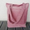 Cordtasche, Shopper aus Breitcord, Umhängetasche, Innentasche, Außentasche, Magnetverschluß