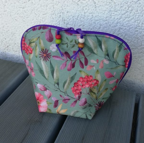 Kosmetiktasche,  Projekttasche, Stiftemäppchen, Handarbeitsutensilientäschchen, 2er Set - oder einzeln , 2-Wege-Zipper – Bild 3