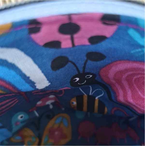 Krimskramstasche, Kulturbeutel , Kosmetiktasche, Kulturtasche, Waschtasche, Kosmetiktäschchen, – Bild 5