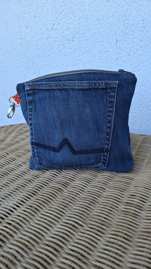 Krimskramstasche, Kulturbeutel , Kosmetiktasche, Kulturtasche, Waschtasche, Kosmetiktäschchen, – Bild 6