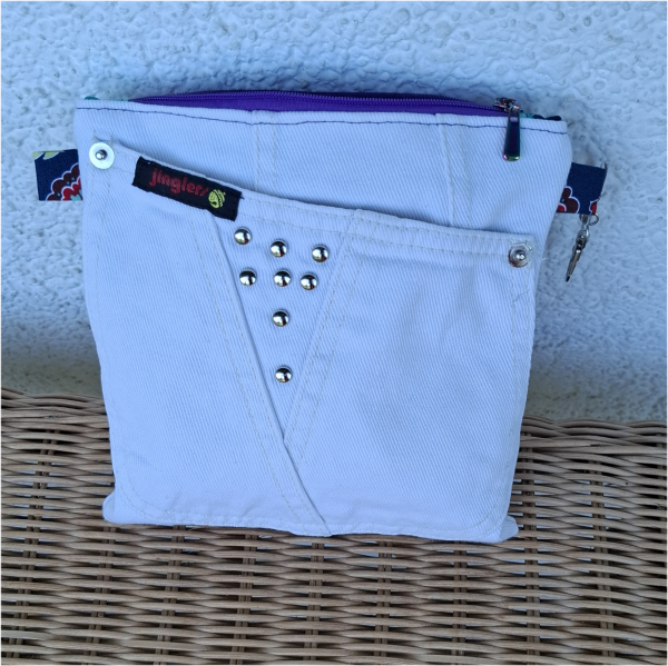 Krimskramstasche, Kulturbeutel , Kosmetiktasche, Kulturtasche, Waschtasche, Kosmetiktäschchen, – Bild 8