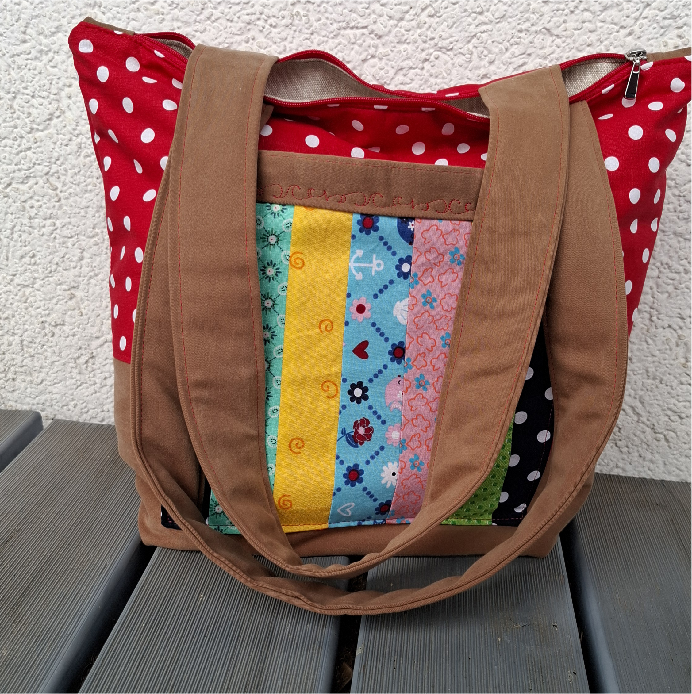 Camper Waschhaustasche, Kulturbeutel mit Henkel, KulturBag, Kosmetiktasche, Picknicktasche, Camping, Zelten – Bild 4